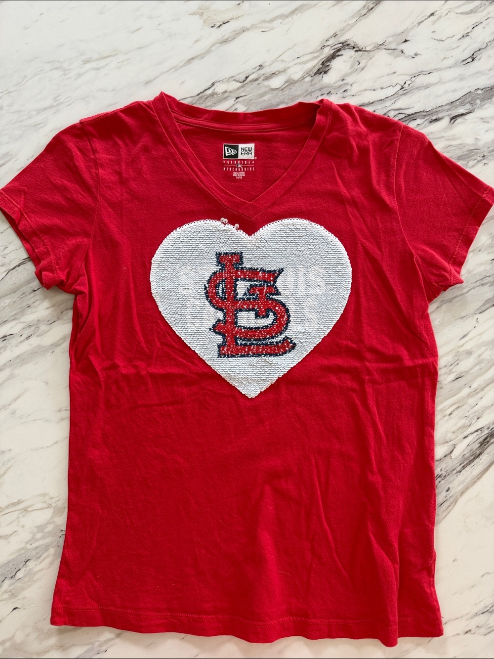 New Era Cardinals Short Sleeve Tee